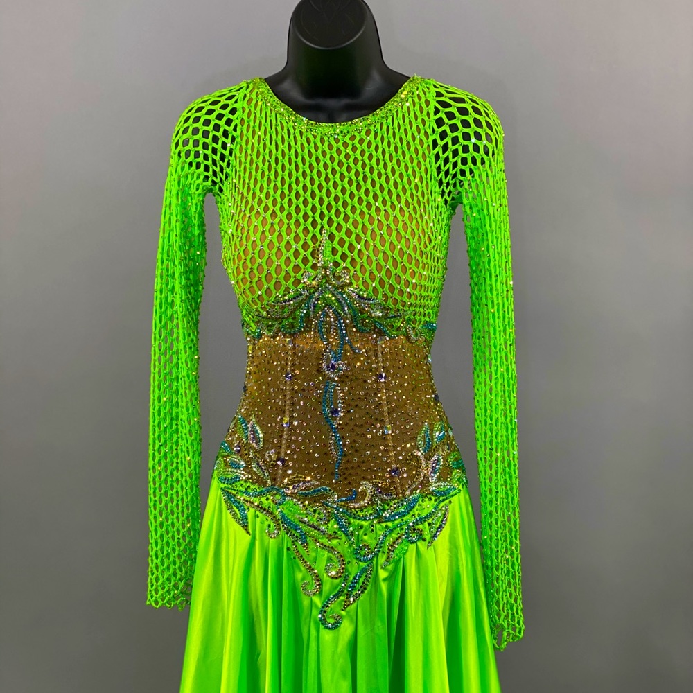 Stunning ballroom dancing smooth dress for sale!
